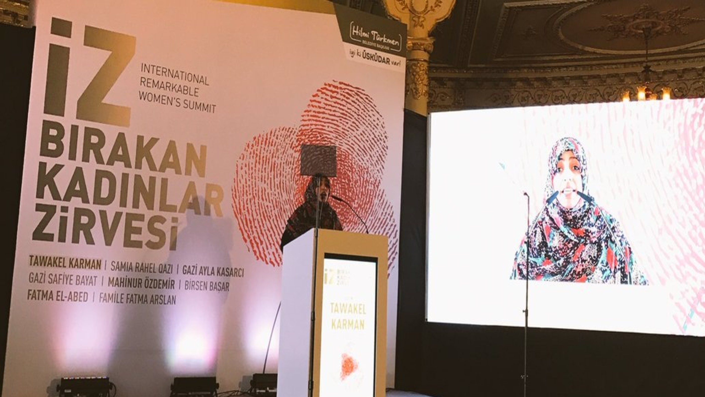 Tawakkol Karman at “International Remarkable Women’s Summit” in Istanbul: There is no dignity and freedom for any nation oppressing women and their inherent rights